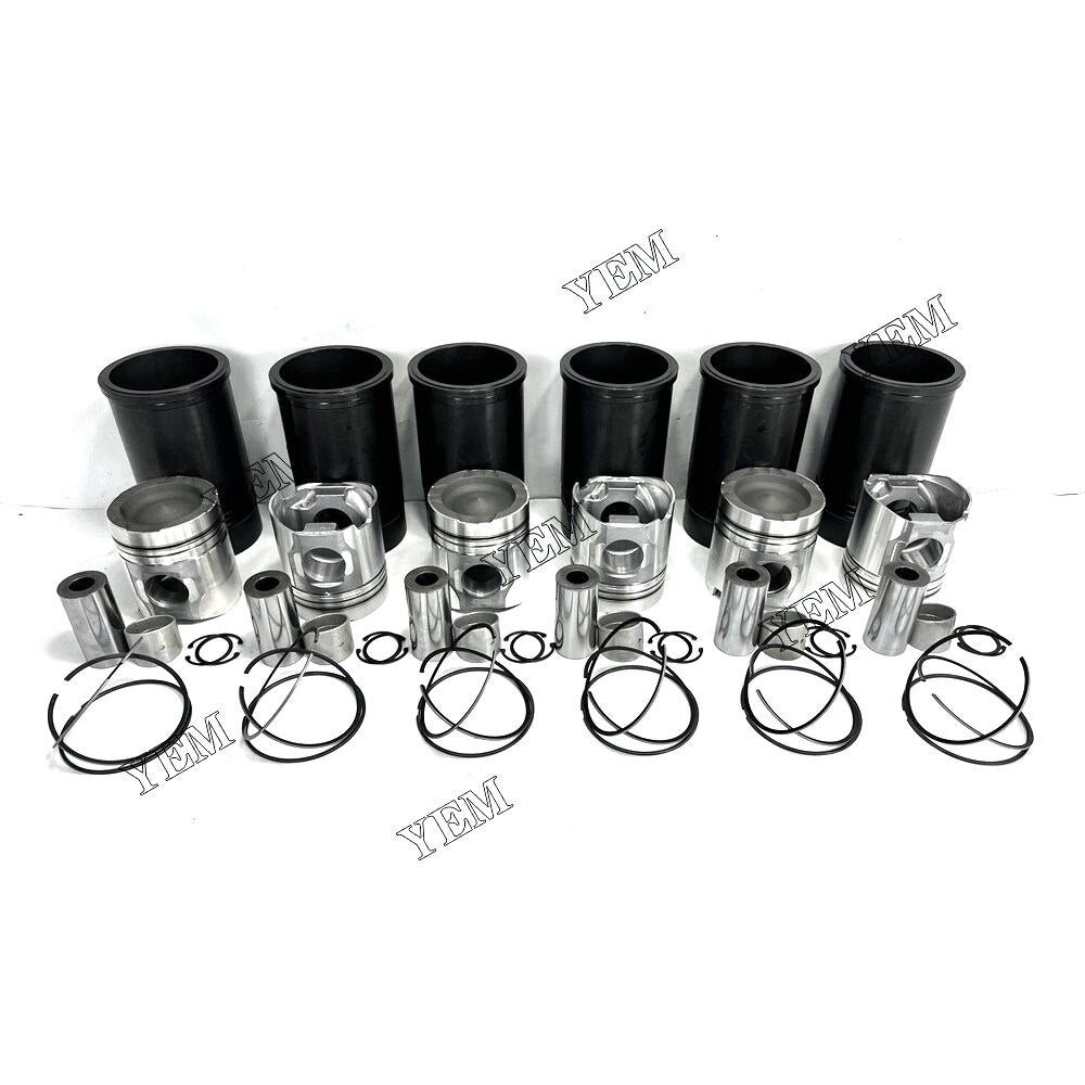 YEM 6D170 Cylinder Liner Kit Komatsu excavator diesel engine YEMPARTS