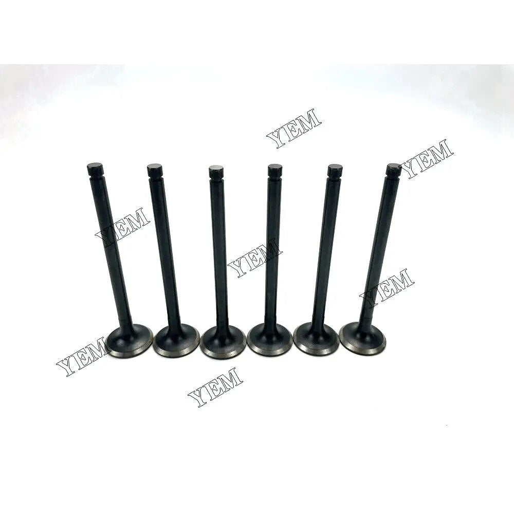 For Mitsubishi excavator engine 6DR5 Exhaust Valve YEMPARTS