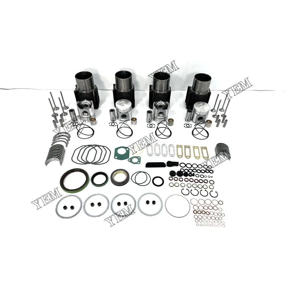 competitive price Engine Rebuild Kit With Engine Gasket Set Bearings Valve For Deutz F4L912W excavator engine part YEMPARTS