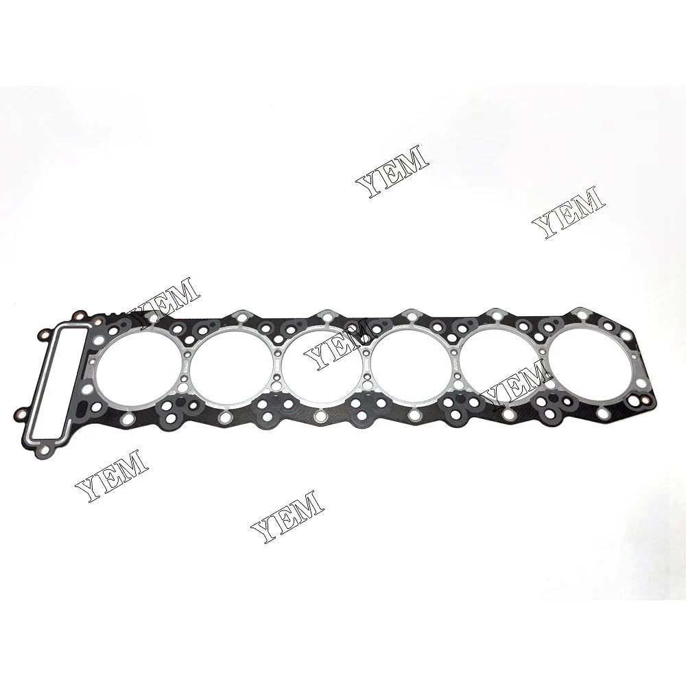 competitive price Cylinder Head For Mitsubishi 6M60 excavator engine part YEMPARTS