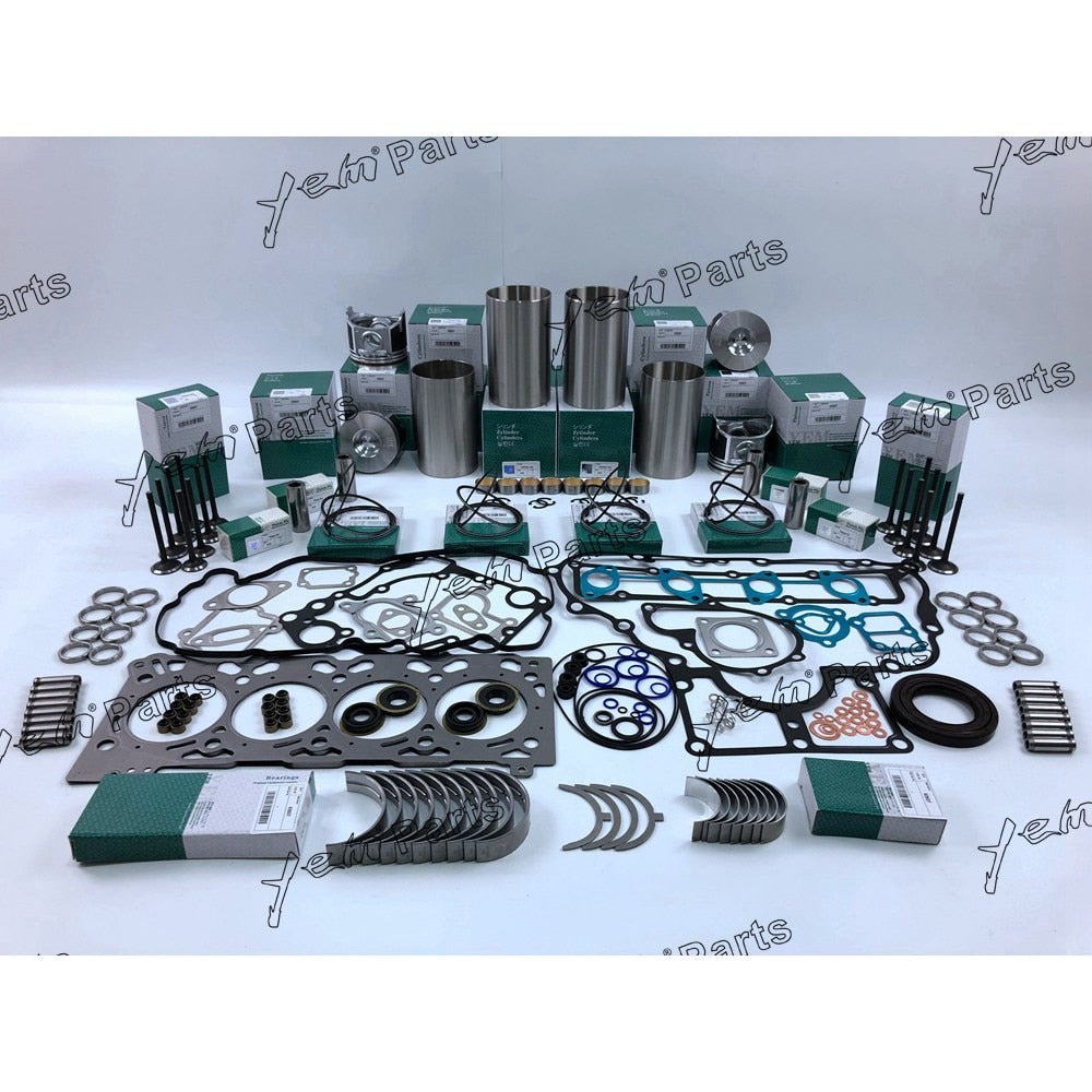 YEM Engine Parts New Rebuild Kit For Kubota V2607T Engine Bobcat 5600 5610 ToolCat Work Machines For Kubota