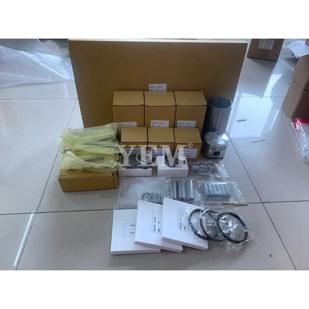 YEM Engine Parts L3E Overhaul Rebuild Kit For Mitsubishi Engine For HANIX H22B Excavator For Mitsubishi