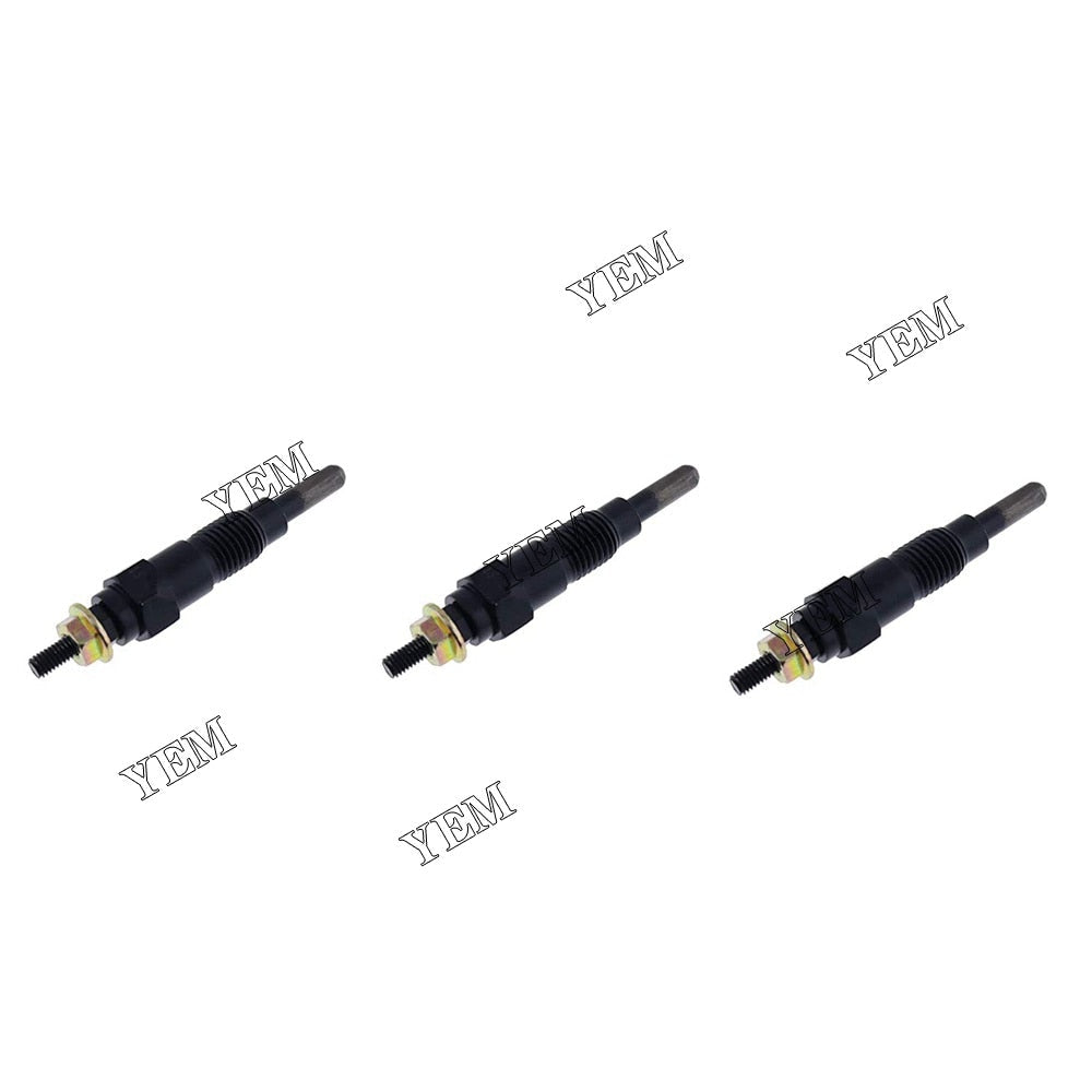 YEM Engine Parts Glow Plug For Yanmar 3TNA72UJ, 3TNA72UJ3, 3TNA72UK Engine 3PCS For Yanmar