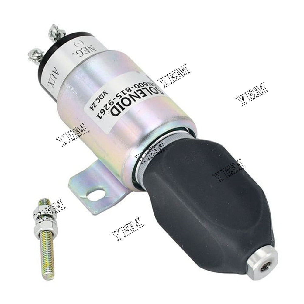 YEM Engine Parts Stop Shutoff Solenoid For For Komatsu Engine 4D95 4D102 PC60-7 Excavator For Komatsu