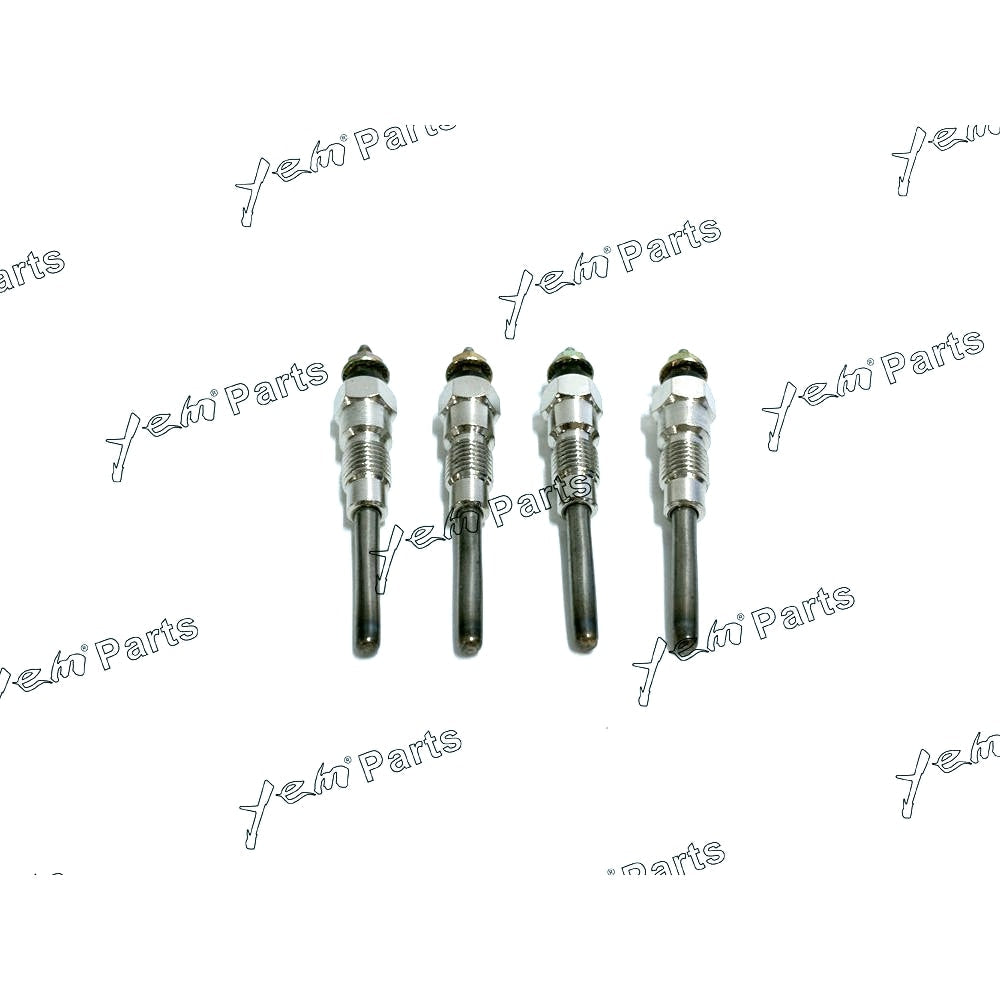 YEM Engine Parts For Kubota Track Loader SVL75 SVL75-2 4 PCS Glow Plug 1G777-65510 For Kubota