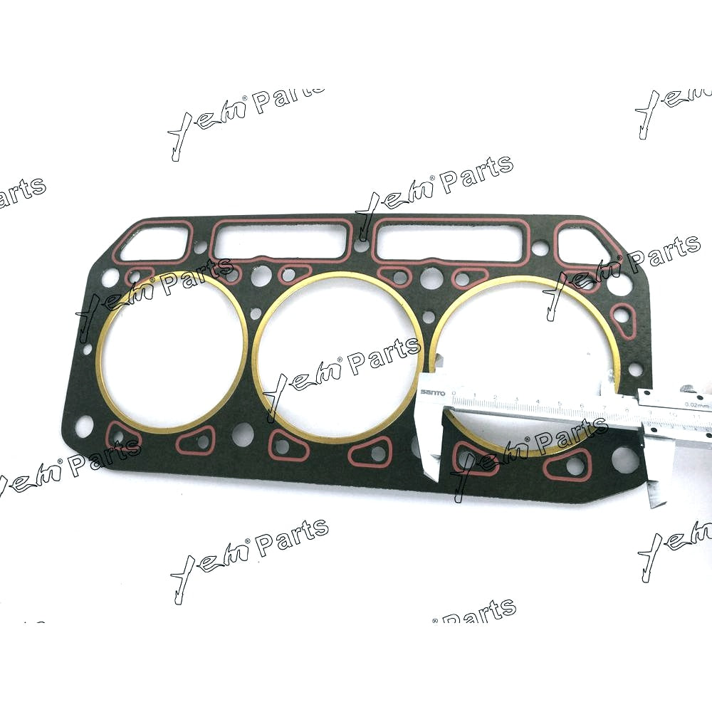 YEM Engine Parts Cylinder Head Gasket For yanmar 3D84 3TNE84 129002-01331 (Graphite) For Yanmar