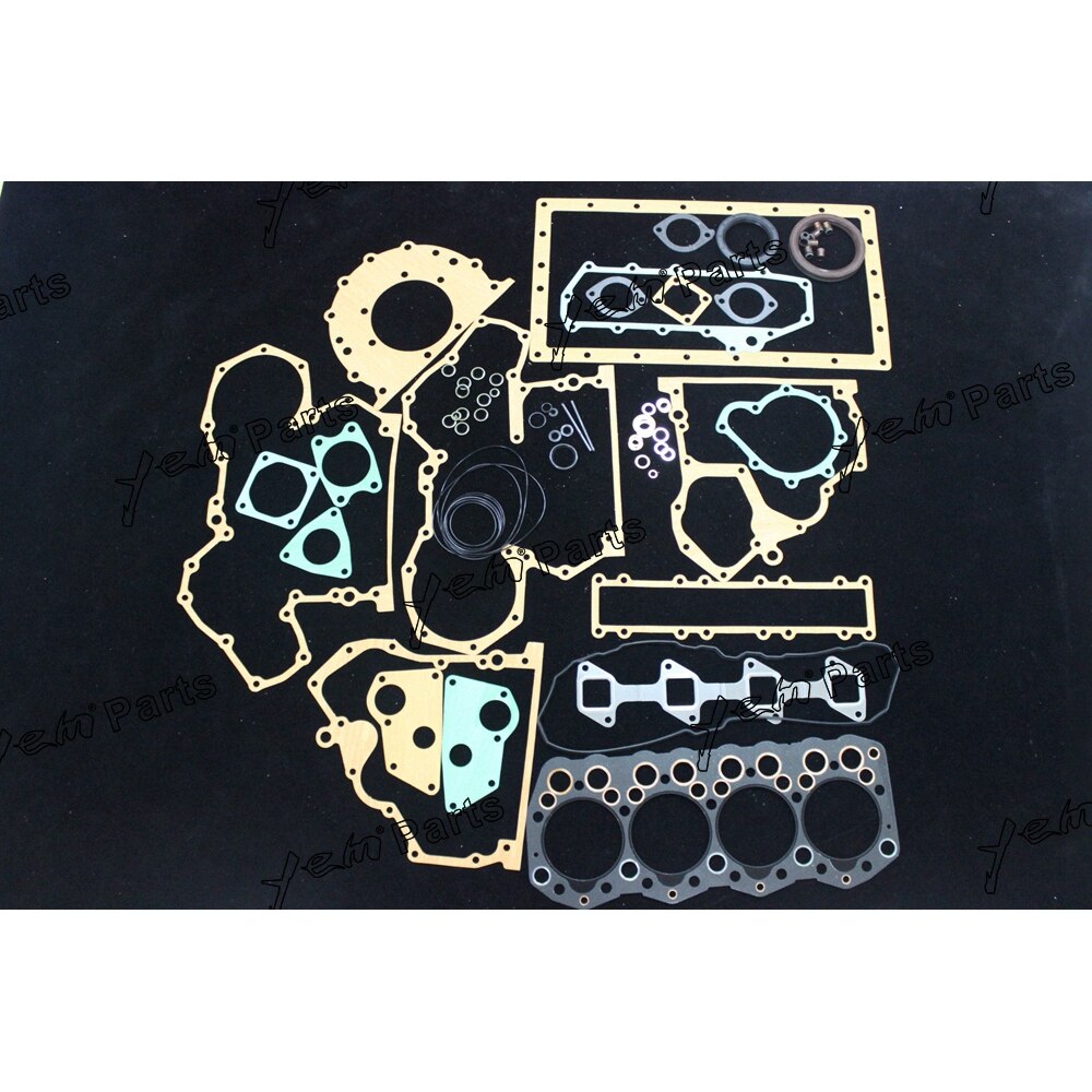YEM Engine Parts Full Gasket Kit For Mitsubishi S4S S4SD With Head Gasket F18B TCM Forklift For Mitsubishi
