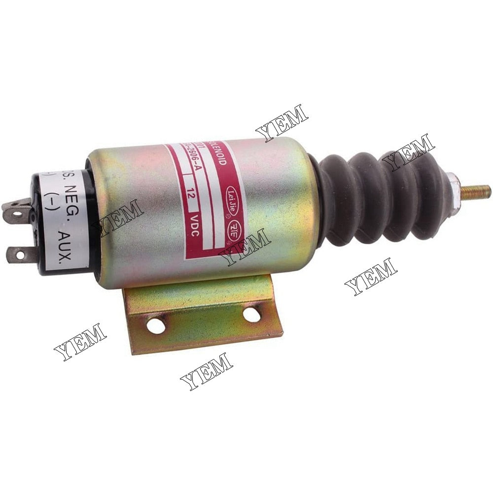 YEM Engine Parts Syncro Start Shutdown Solenoid SA-2606-A For Mitsubishi Mixer Express Shipping For Mitsubishi