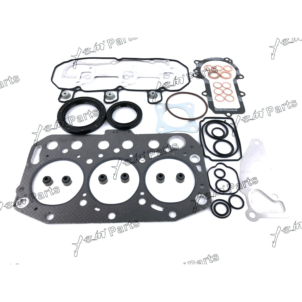 YEM Engine Parts 1 Set Of Full Gasket Kit Set For 3TNV70 Yanmar Engine W Cylinder Head Gasket For Yanmar