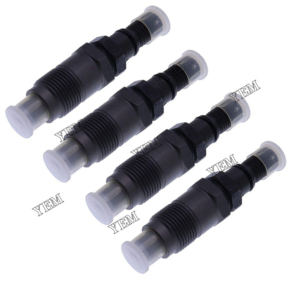 YEM Engine Parts 4 PCS Fuel Injector YM719255-53100 for KOMATSU PC12R-8 PC12R-8 PC15R-8 For Komatsu