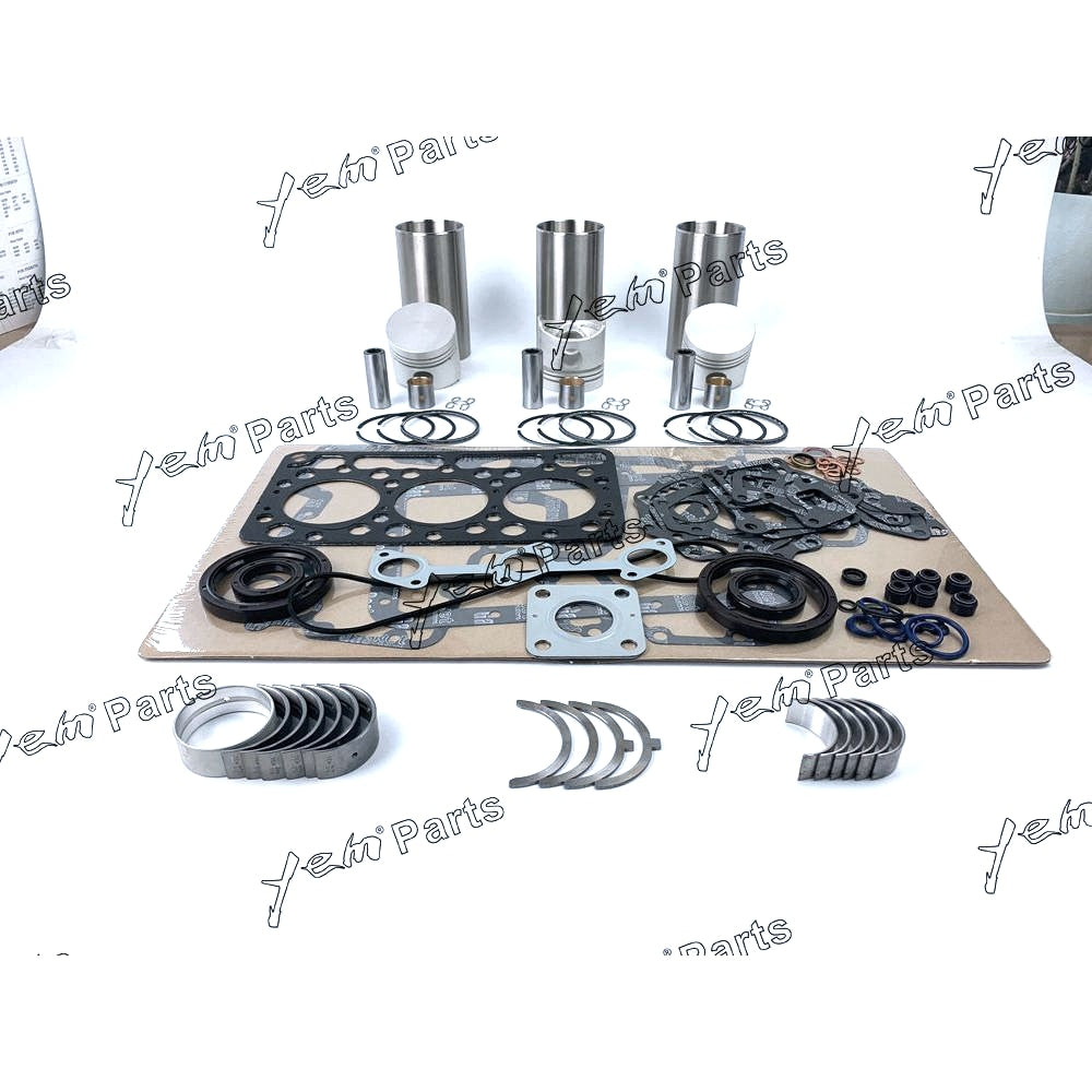 YEM Engine Parts STD Overhaul Rebuild Kit For Kubota D750 D750-B Kubota B5200 B7100 Tractor For Kubota