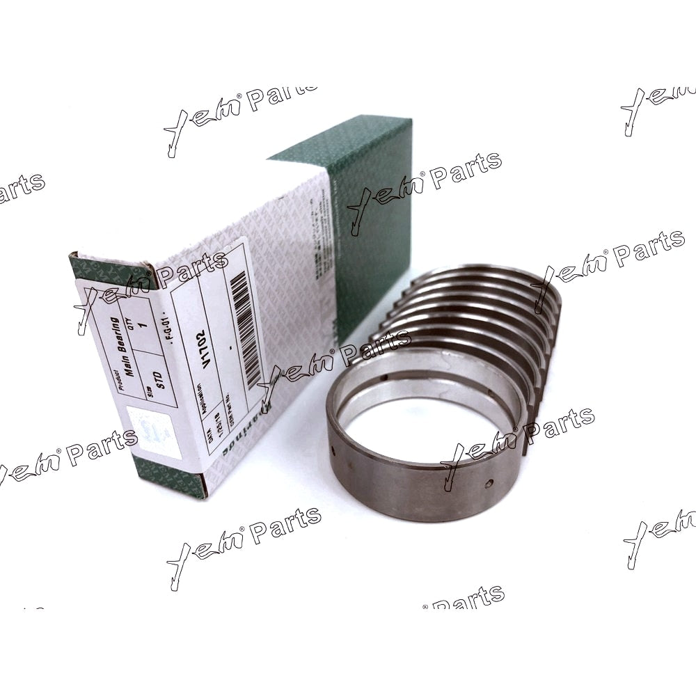 YEM Engine Parts Main Bearing Oversize +0.25mm For Kubota V1702 / V1902 / V2203 Engine Parts For Kubota