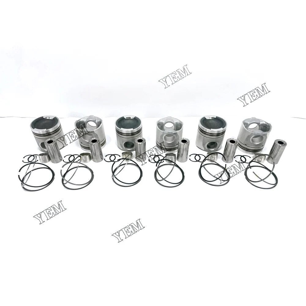 For Cummins excavator engine K19 Piston And Piston Ring Kit YEMPARTS