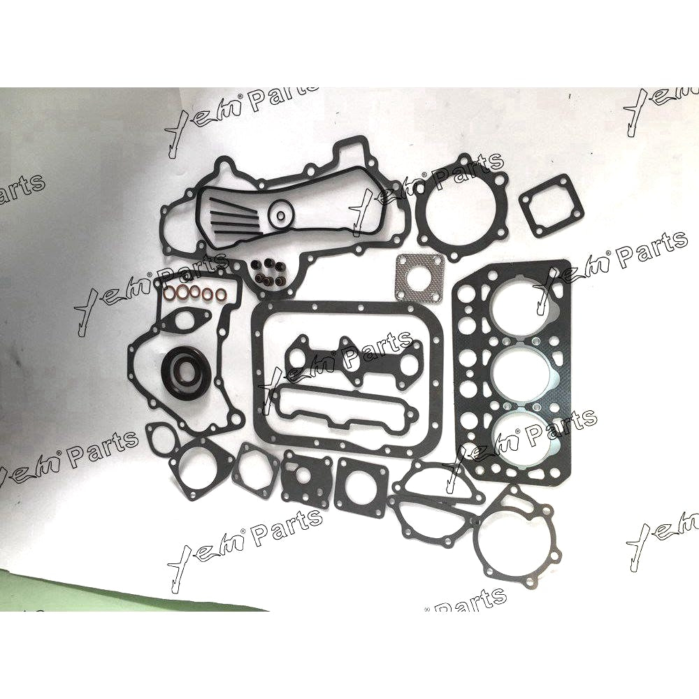 YEM Engine Parts Full Gasket Kit For Mitsubishi K3C For Iseki TU155F Tractor Engine Parts For Mitsubishi