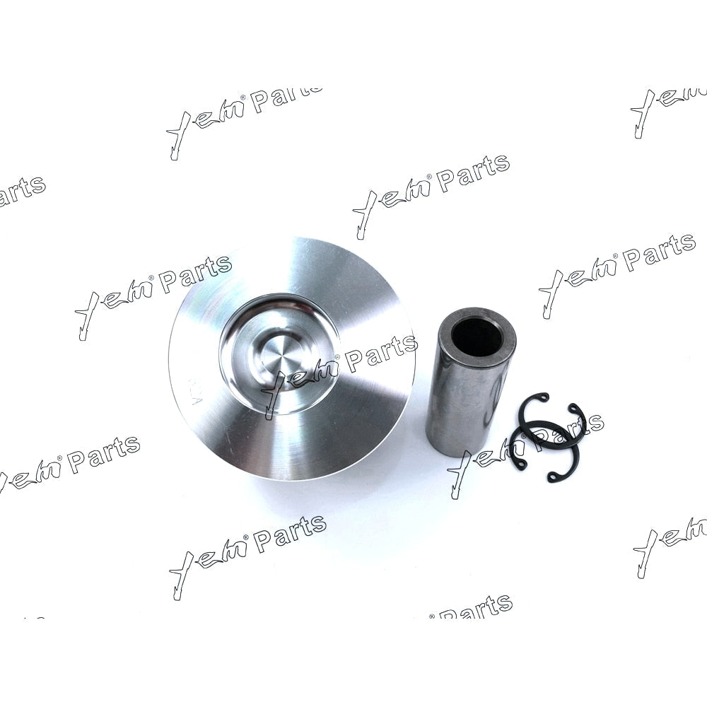 YEM Engine Parts 3 Sets STD Piston Set (Pin & Clip & Ring) 82mm For Yanmar 3TNV82 3TNV82A Engine For Yanmar