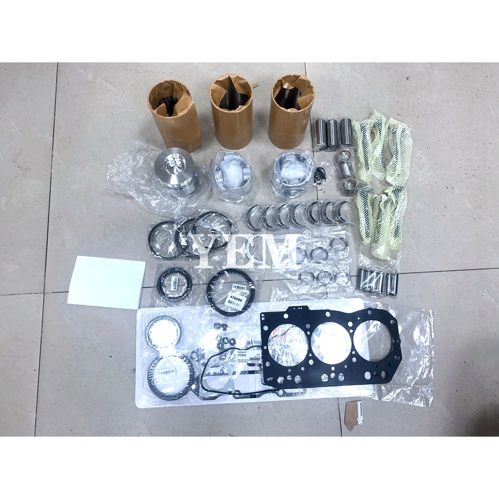 YEM Engine Parts 3TN82 3TN82-RJB Overhaul Rebuild Kit For Yanmar Engine For John Deere JD30 Excavator For Yanmar