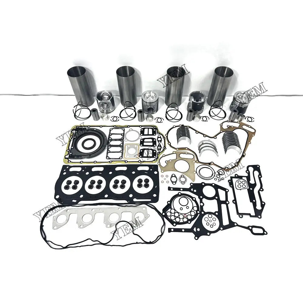 competitive price Overhaul Rebuild Kit With Gasket Set Bearing For Caterpillar C4.4-CR excavator engine part YEMPARTS