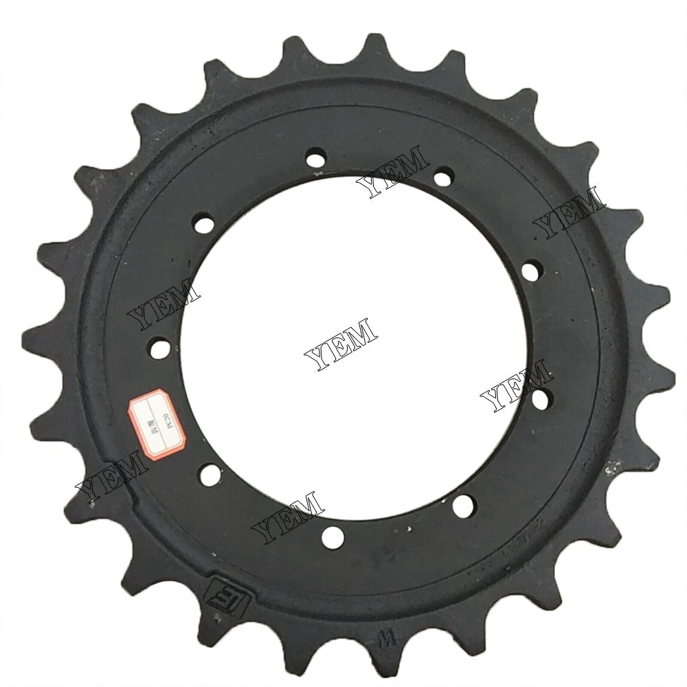 YEM Engine Parts 1X Sprocket For Komatsu PC20 Heavy Equipment Mini Excavator Inner diameter 210MM For Komatsu