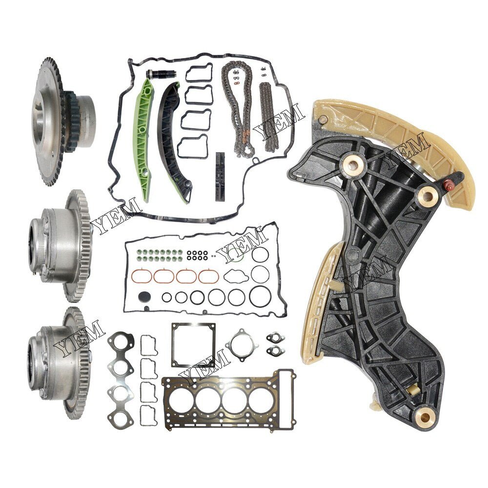 YEM Engine Parts Camshaft Adjuster Sprocket Timing Chain For Mercedes M271 C250 W203 W204 E250 For Other