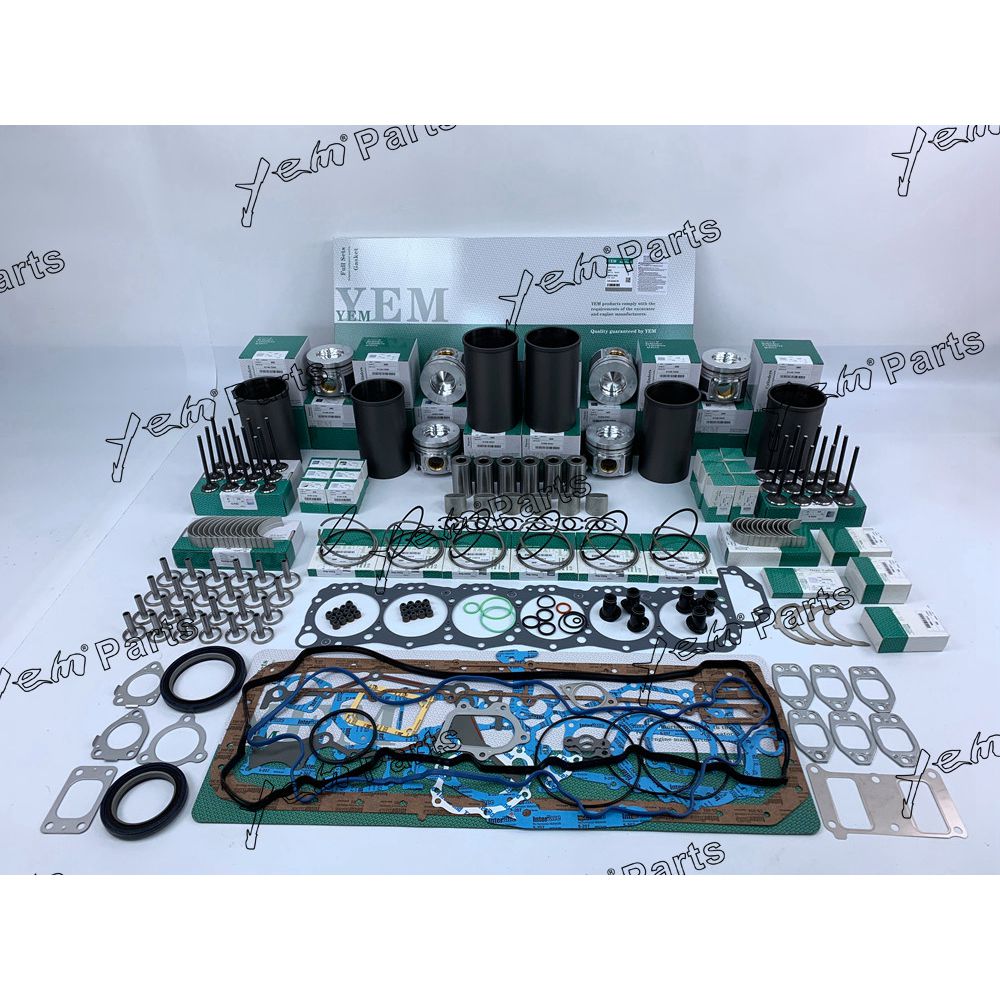 YEM Engine Parts J08E J08ET Rebuild Kit W/ Gasket Set For Hino Engine UD Truck Crane Loader etc For Hino