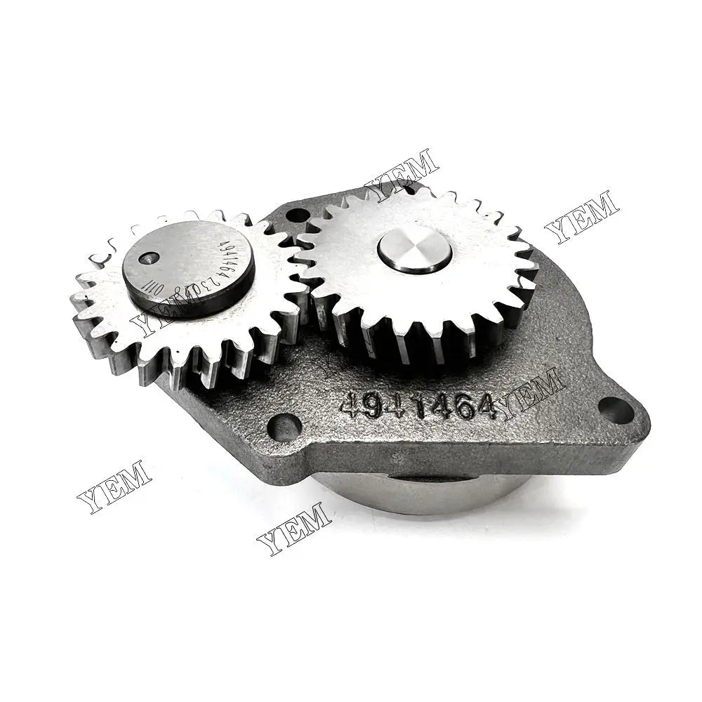 competitive price 4941464 Engine Oil Pump For Cummins QSL9 excavator engine part YEMPARTS