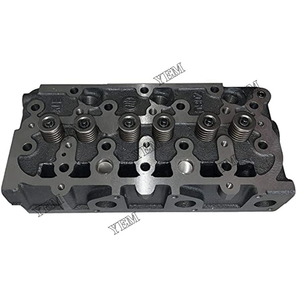 YEM Engine Parts Complete Cylinder Head W Set Valves For Kubota D902 Engine RTV900 ZD323 1 PC For Kubota