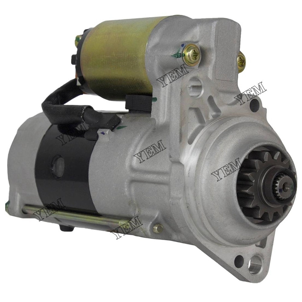 YEM Engine Parts For CAT 304CR 305CR For Mitsubishi S4L S4L2 K4N Starter Motor 195-8486 31A66-00102 For Caterpillar