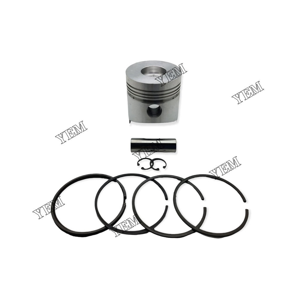 YEM Engine Parts 3 Sets STD Piston &Ring For Yanmar 3TNV88T 3TNV88 Engine Komatsu For Yanmar