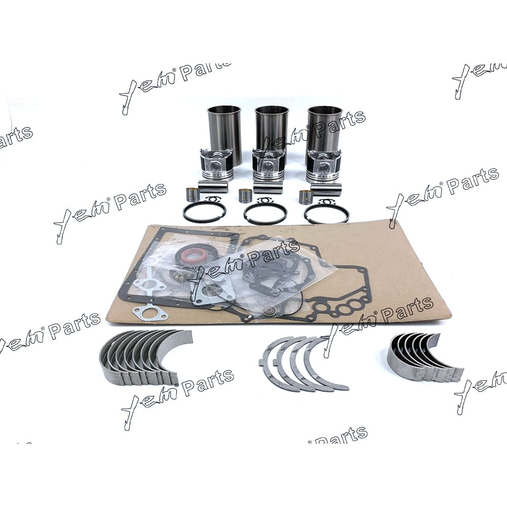 YEM Engine Parts STD Rebuild Kit For Yanmar 3TNE82A 3TNE82 Piston & Rings & Gasket & Bearing For Yanmar