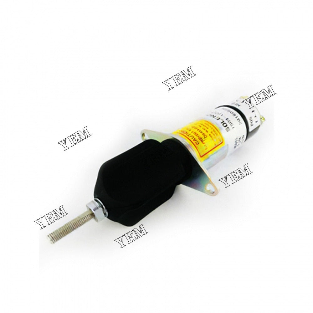 YEM Engine Parts 12V Stop Solenoid 1504-12D2U1B1S1A 307-2546 SL-10616 For Woodward 1502 Series For Other