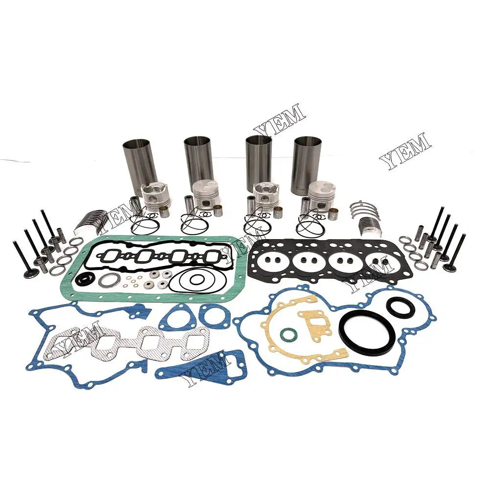 1 year warranty For Toyota Overhaul Repair Kit With Cylinder Gasket Set Piston Rings Liner Bearing Valves 1DZ-3 engine Parts YEMPARTS