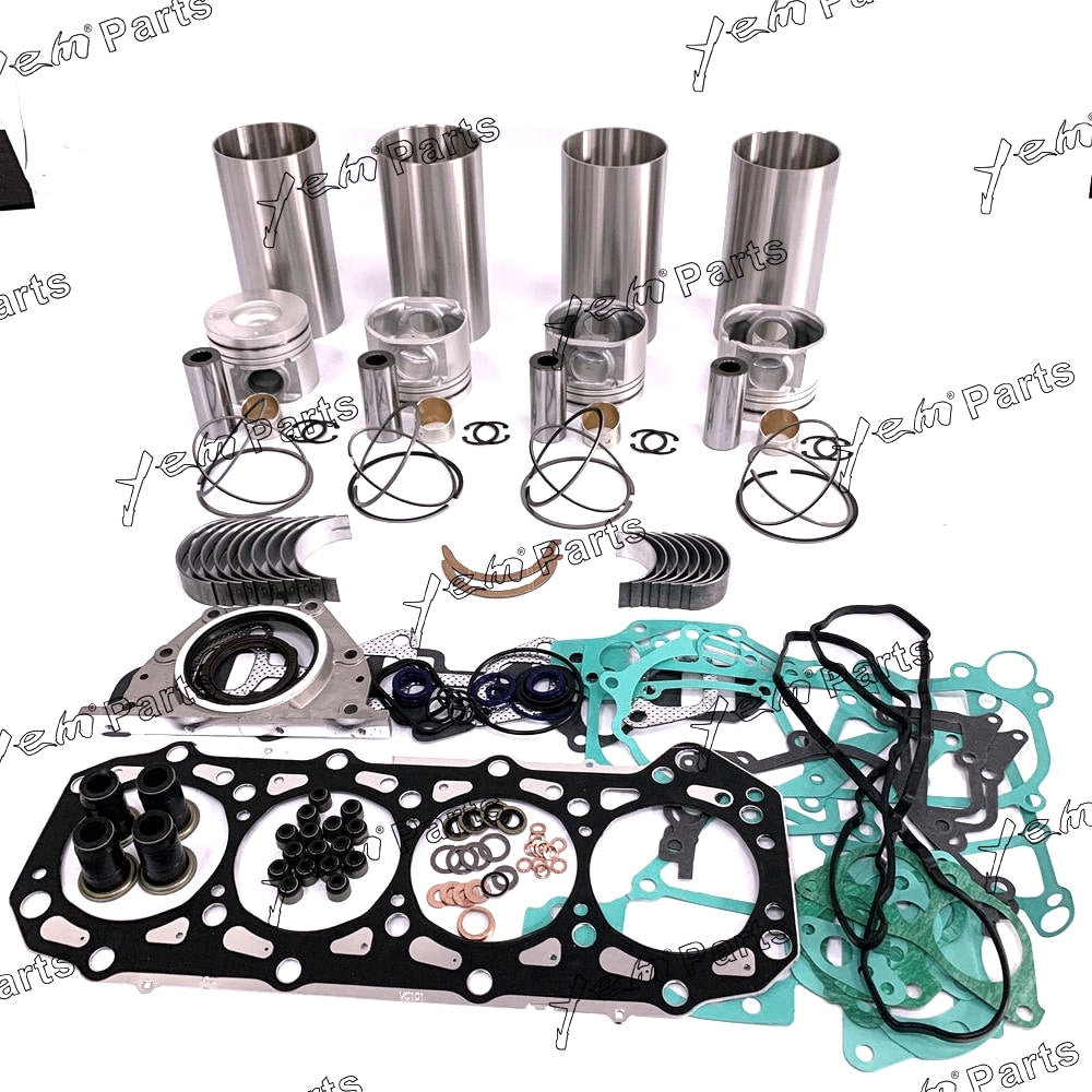 YEM Engine Parts Piston ,Full Gasket, Bearing, Rings, Bush,Thrust Washer For Nissan ZD30 Engine For Nissan