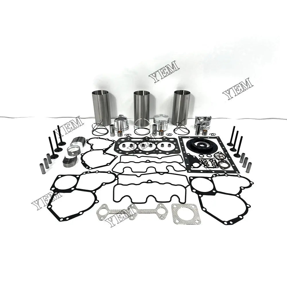 competitive price Engine Overhaul Rebuild Kit With Gasket Bearing Valve Set For Perkins 403C-11 excavator engine part YEMPARTS