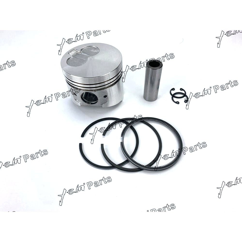 YEM Engine Parts 3D74E 3TNE74C 3TNE74 piston kit w/ ring set For Yanmar Engine For Komatsu excavator For Yanmar