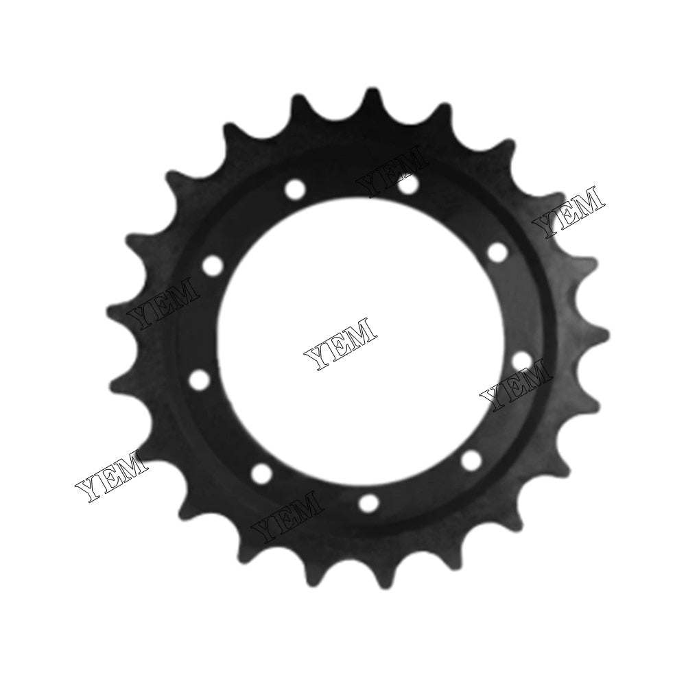 YEM Engine Parts 1X Sprocket For Yanmar B27-2A Mini Excavator Construction For Yanmar