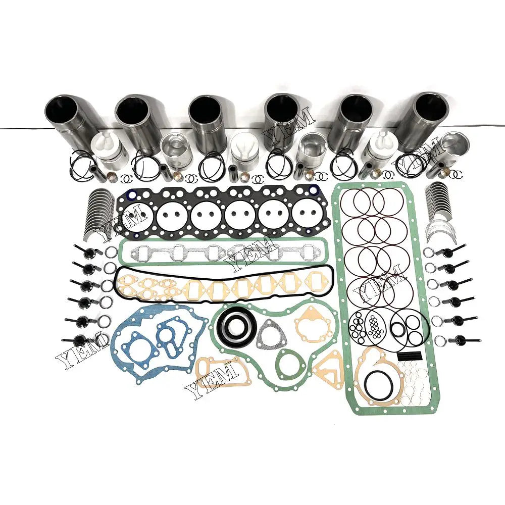 competitive price Overhaul Rebuild Kit With Gasket Set Bearing-Valve Train For Mitsubishi 6DS70 excavator engine part YEMPARTS