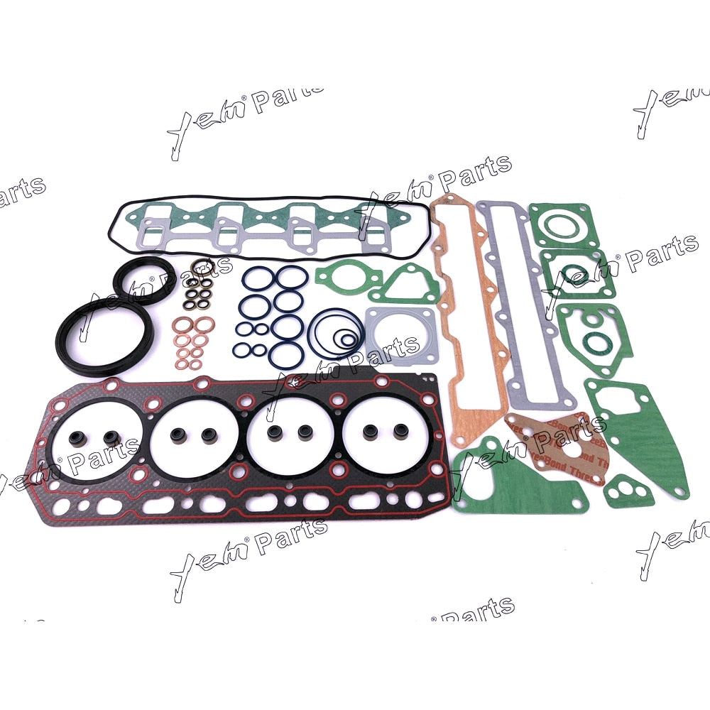 YEM Engine Parts For Yanmar 4TNV88 For Komatsu 4D88E-5 Engine Gasket Kit Complete 729601-92740 For Yanmar