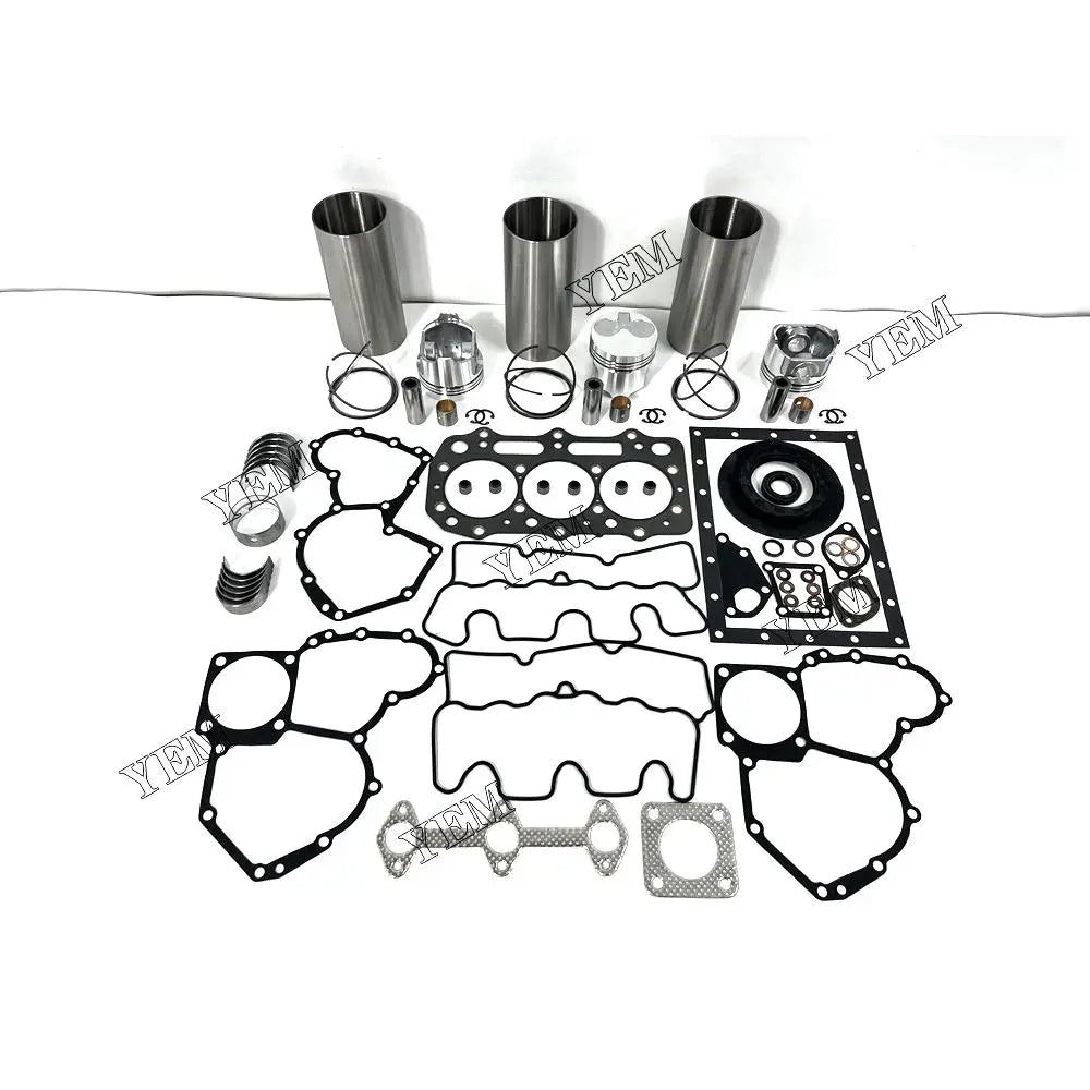 competitive price Overhaul Rebuild Kit With Gasket Set Bearing For Perkins 403C-11 excavator engine part YEMPARTS