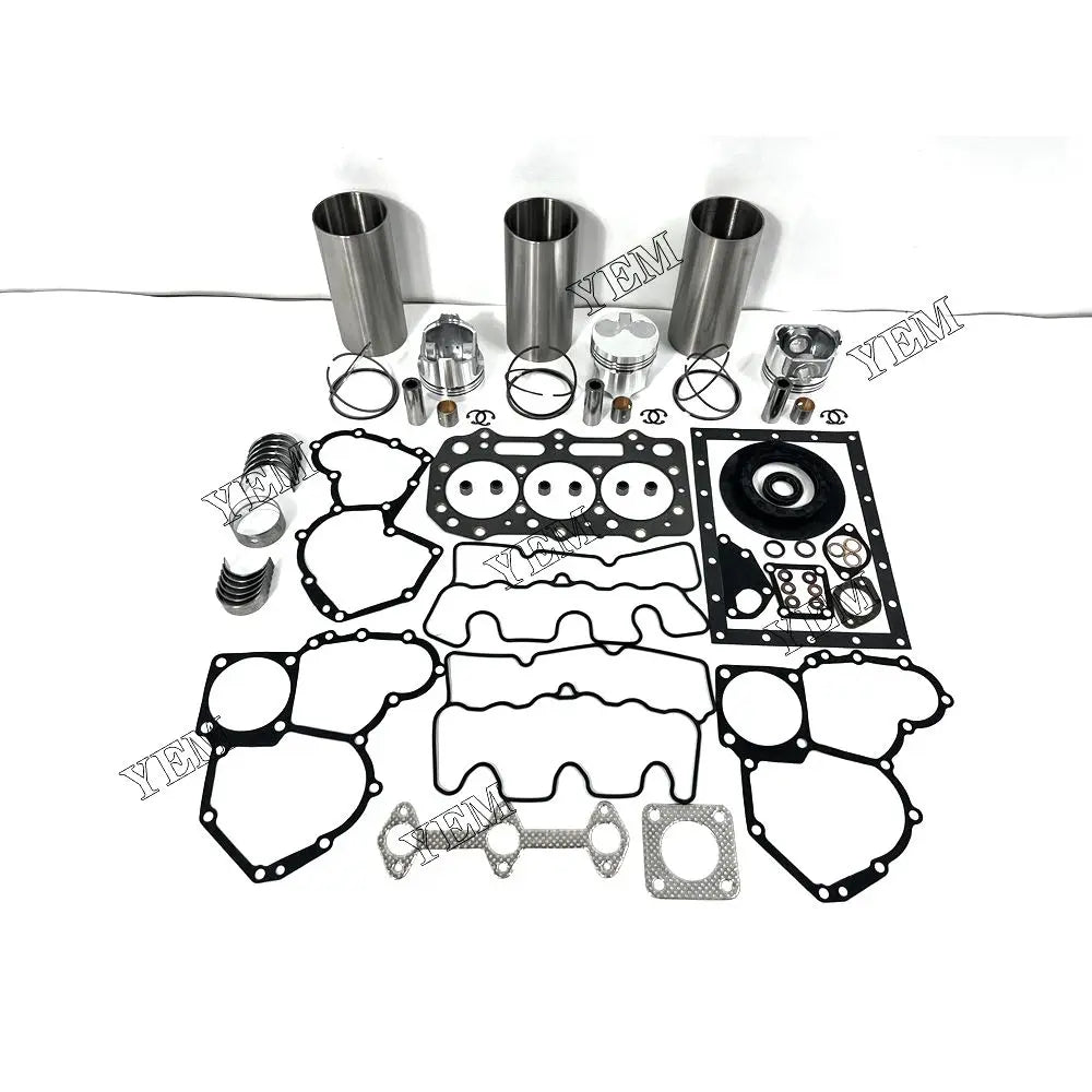 competitive price Overhaul Rebuild Kit With Gasket Set Bearing For Shibaura S773L excavator engine part YEMPARTS