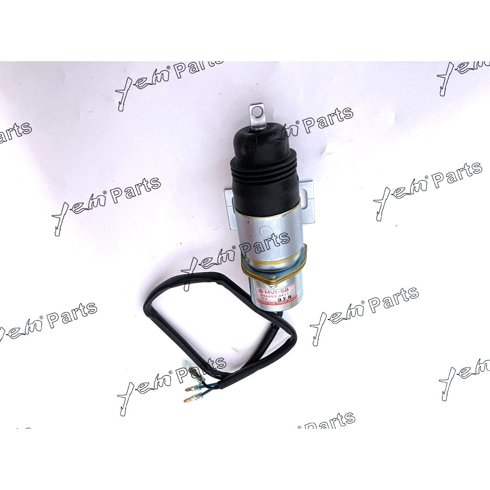 YEM Engine Parts Heavy Duty Fuel Shutoff Solenoid MV2-17A 12V For Hitachi Isuzu 4JG1 6BG1 6BB1 For Isuzu