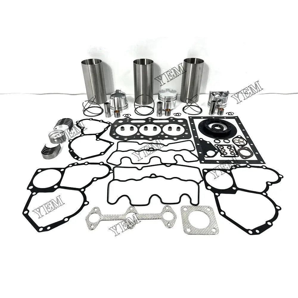 competitive price Overhaul Rebuild Kit With Gasket Set Bearing For Perkins 403C-11 excavator engine part YEMPARTS