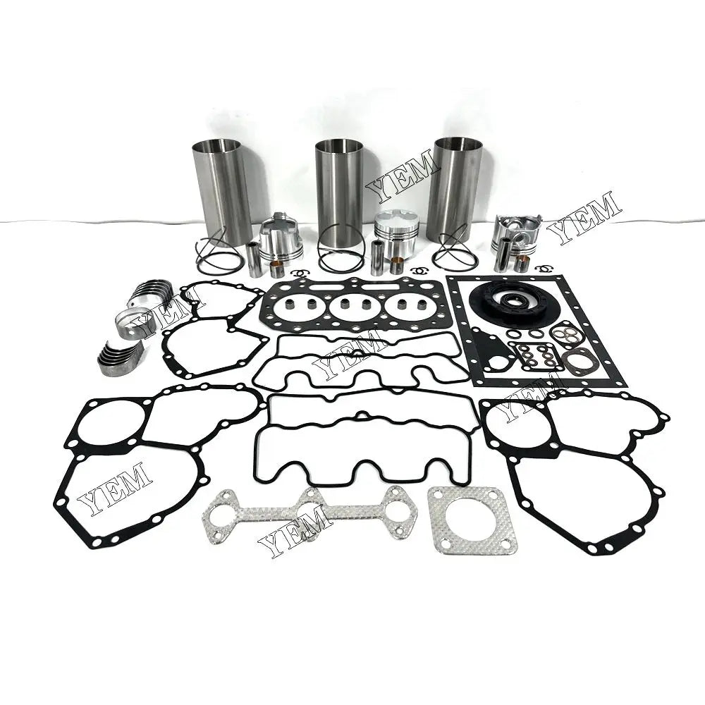 competitive price Overhaul Rebuild Kit With Gasket Set Bearing For Shibaura S773L excavator engine part YEMPARTS