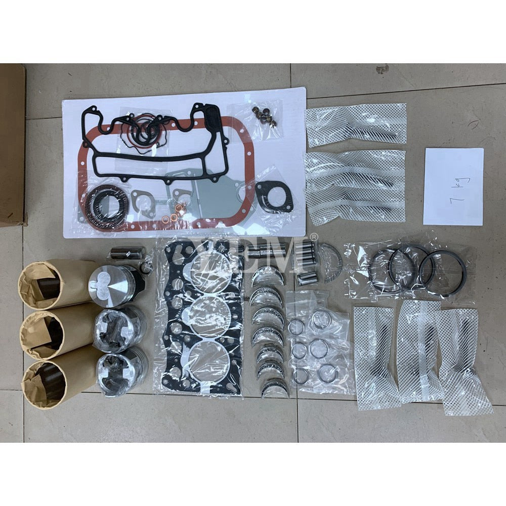 YEM Engine Parts New Overhaul Kit For Isuzu 3LD1 Engine For Hitachi EX29-U EX32-U Excavator For Isuzu