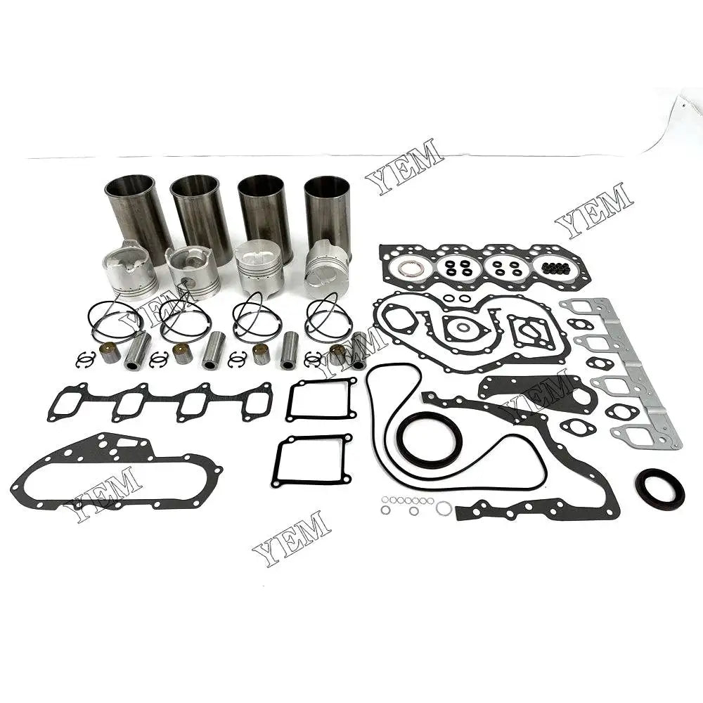 4X High performanceOverhaul Kit With Gasket Set For Toyota 3B Engine YEMPARTS