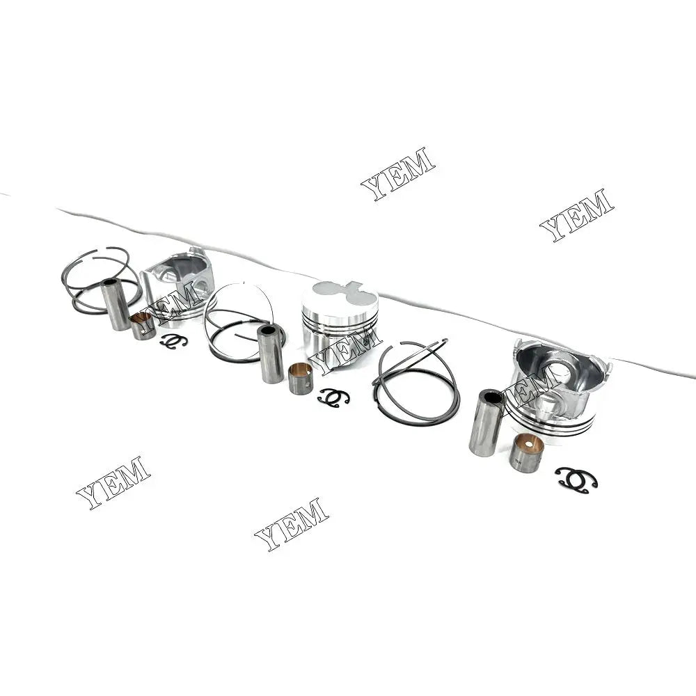 competitive price Piston Assembly For Shibaura S773L excavator engine part YEMPARTS