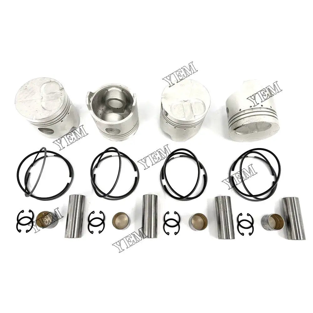 4X High performancePiston With Rings For Toyota 3B Engine YEMPARTS