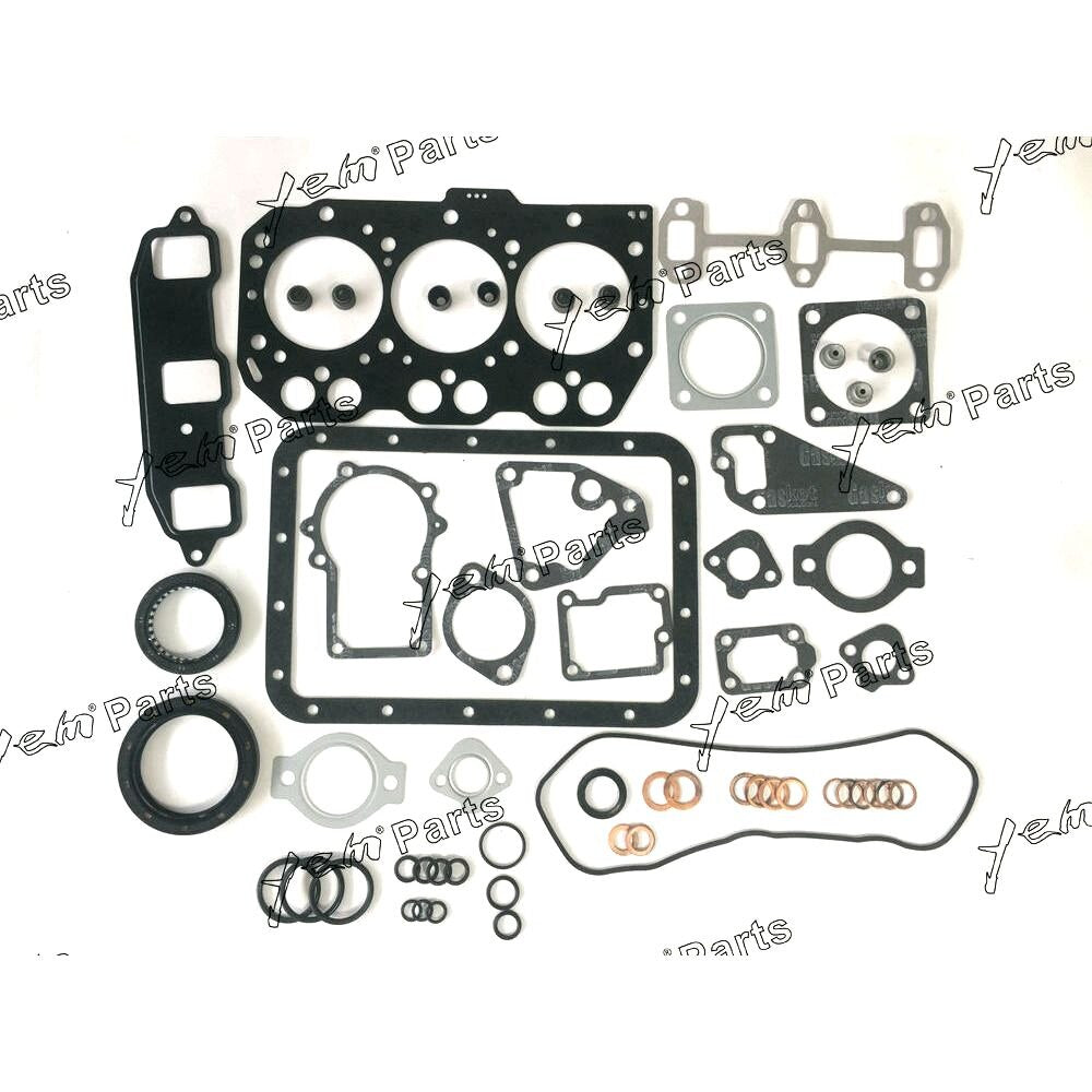 YEM Engine Parts 3D74E 3TNE74 Full Gasket kit set For Yanmar Engine For John Deere 2210 4100 Tractors For Yanmar