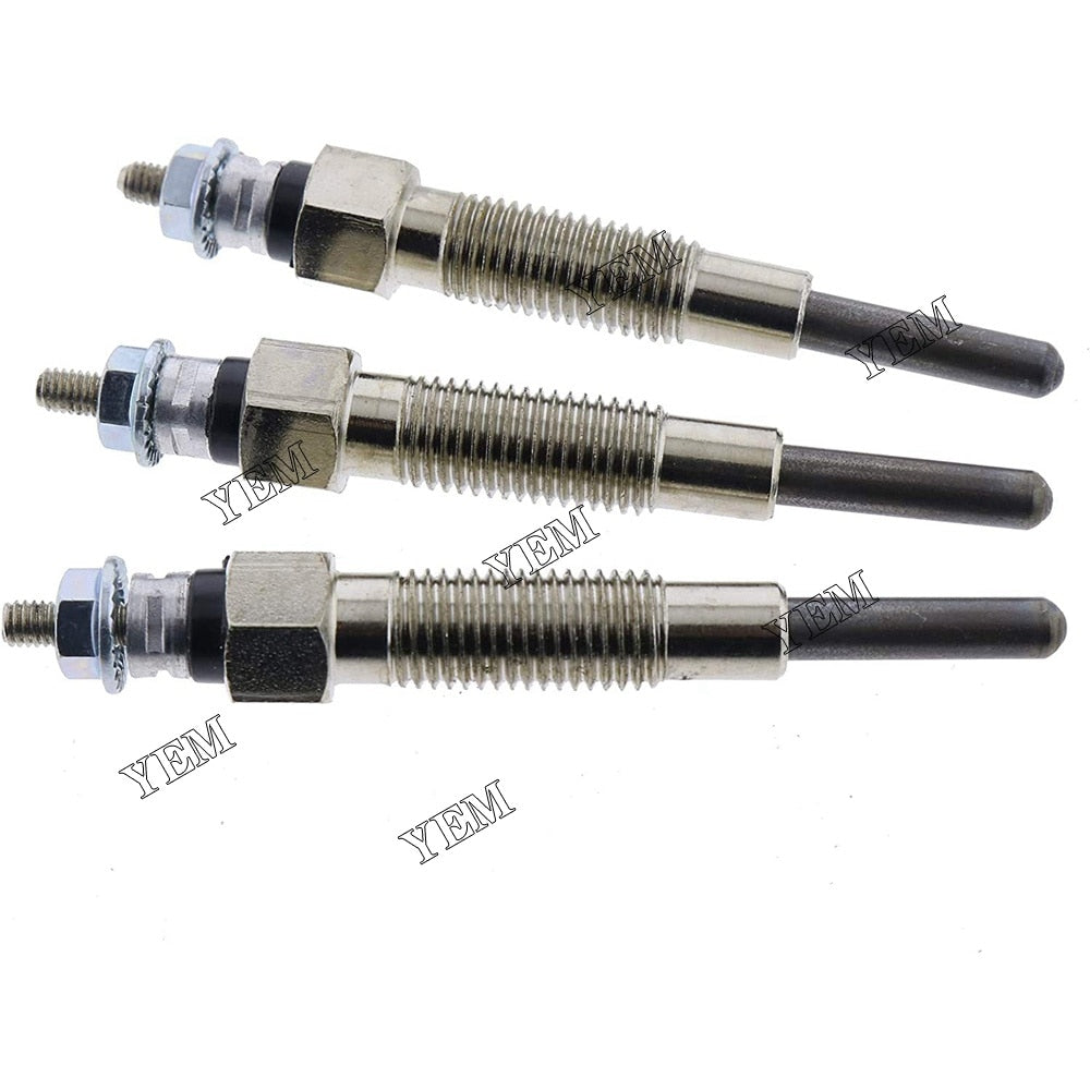 YEM Engine Parts 4 x Glow Plug 32A66-03102 32A66-03101 32A66-03100 For Mitsubishi S4S S4Q2 Engine For Mitsubishi