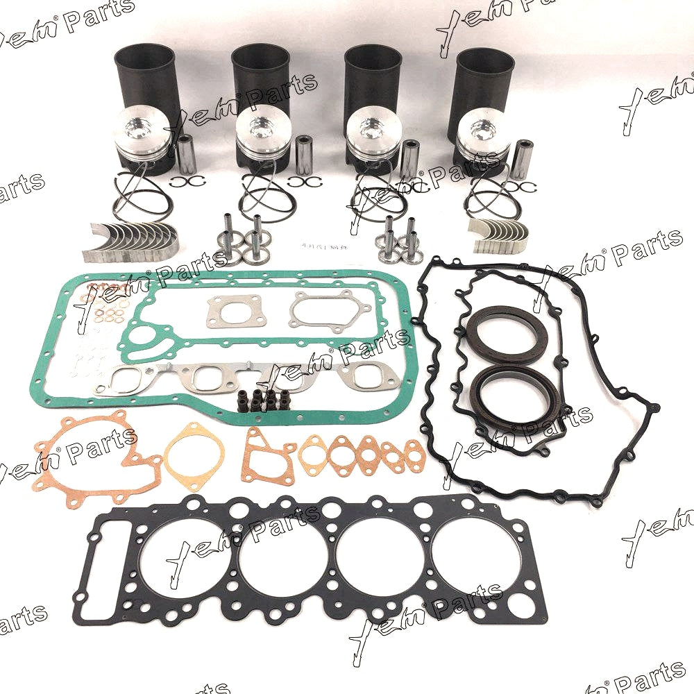 YEM Engine Parts For Isuzu 4HG1 4HG1T Engine Rebuild Kit For 4.6L 300 Truck 5-87813-954-0 For Isuzu