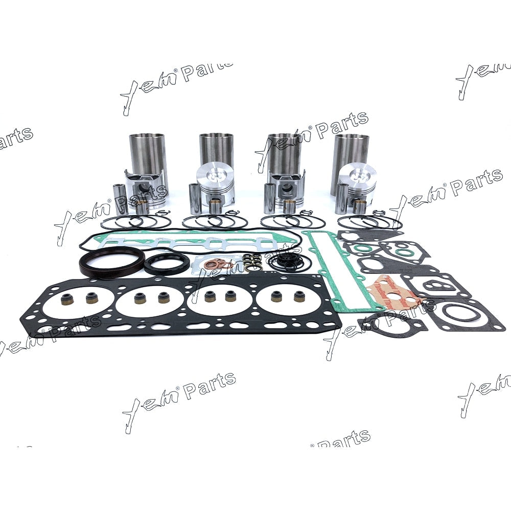 YEM Engine Parts Engine Rebuild Kit For Yanmar 4TNE88 Forklift Excavator Skid Steer Loader For Yanmar